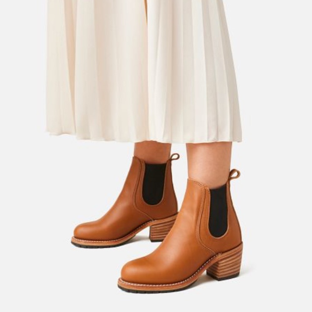 Red Wing Brown Leather Chelsea Boots - Picture 13 of 14